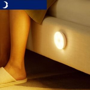 Lâmpada Inteligente Com Sensor de Movimento e Carregamento USB  Para Decoração de Quarto